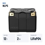 NOCO NLP5 Lithium-Motorradbatterie 12V 2Ah | baterias.com