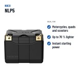 NOCO NLP5 Lithium-Motorradbatterie 12V 2Ah | baterias.com