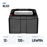 NOCO NLX31 Lithiumbatterie 120Ah Dual-Purpose | baterias.com