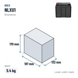 NOCO NLXU1 Lithiumbatterie 40Ah Dual-Purpose | baterias.com