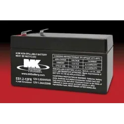 Batería MK ES1.2-12FR 1.2Ah 12V Agm MK - 1