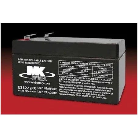 Battery MK ES1.2-12FR 1.2Ah 12V Agm MK - 1