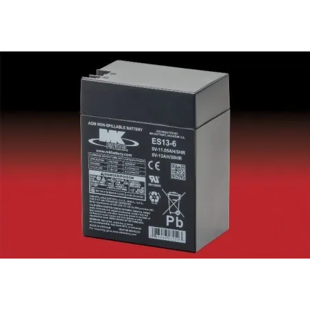 Battery MK ES13-6 13Ah 6V Agm MK - 1