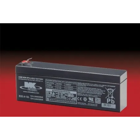 Battery MK ES2.4-12L 2.4Ah 12V Agm MK - 1