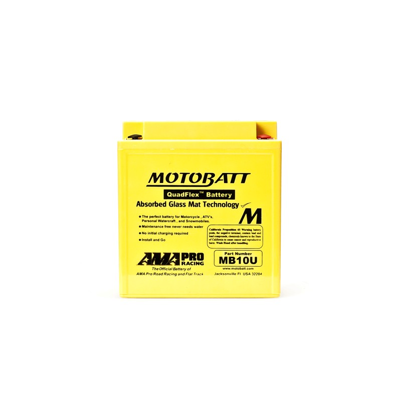 Batería MOTOBATT MB10U 12V 14Ah 175A