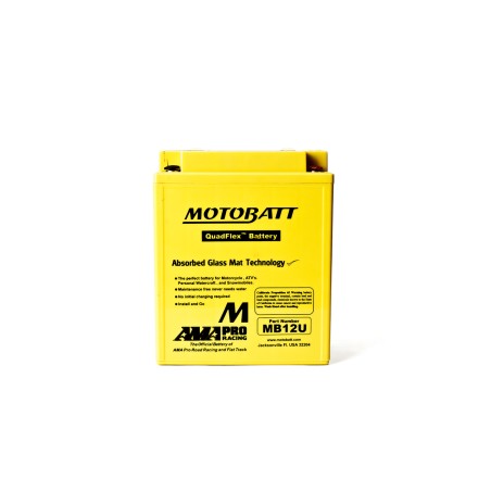 Batería MOTOBATT MB12U 12V 15Ah 160A