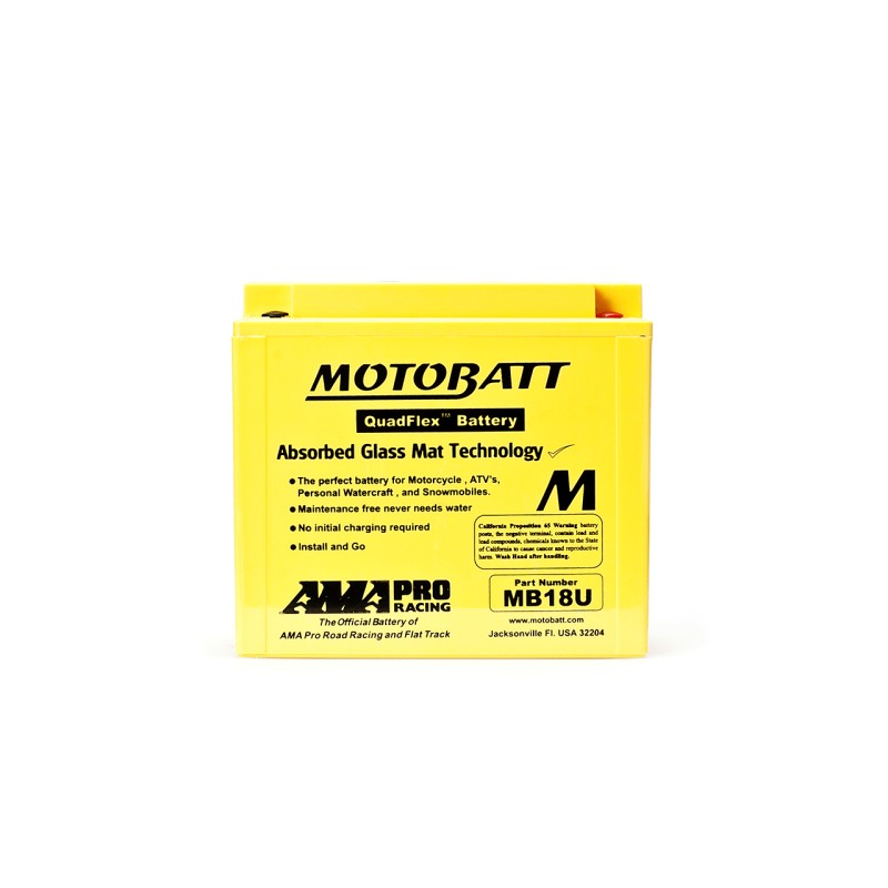 Batería MOTOBATT MB18U 12V 22Ah 280A