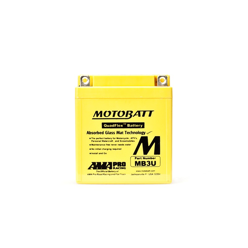 Batterie MOTOBATT MB3U 12V 3Ah 50A