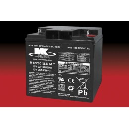 Batería MK POWERED ES26-12T 12V 26Ah AGM