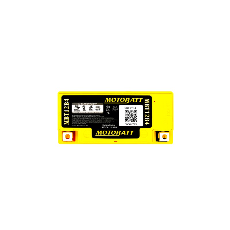Batería MOTOBATT MBT12B4 12V 11Ah 150A