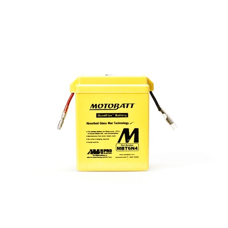 Batterie MOTOBATT MBT6N4 6V 4Ah