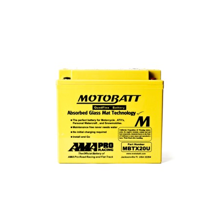 Batterie MOTOBATT MBTX20U 12V 21Ah 310A