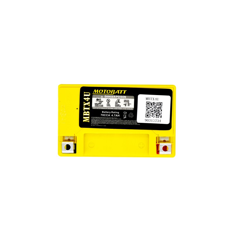 Batterie MOTOBATT MBTX4U 12V 4Ah 70A
