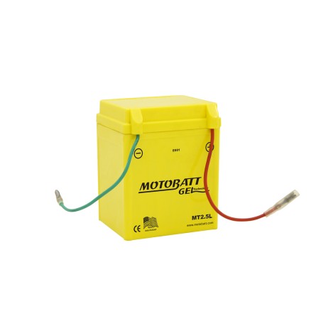 Batterie MOTOBATT MT2.5L 12V 2Ah 30A GEL