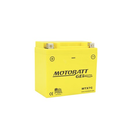 Motorcycle battery Motobatt MTX7C 12V 7Ah 100A GEL – image 2