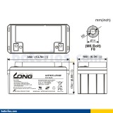 Batería Long WP65-12NB 65Ah - 2