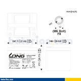 Batería Long WP40-12NE 40Ah - 2