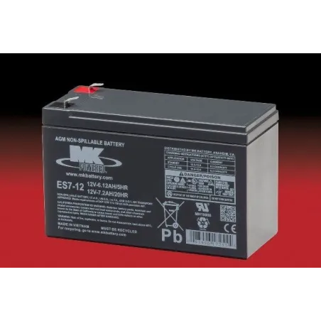 Battery MK ES7-12 7.2Ah 12V Agm MK - 1