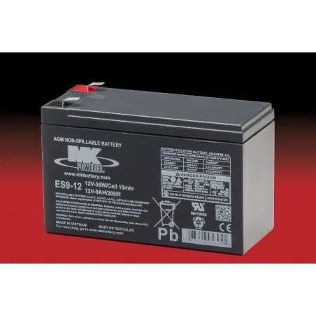 Batería MK ES9-12 9Ah 12V Agm MK - 1