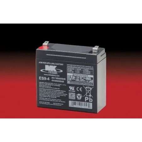 Battery MK ES9-4 9Ah 4V Agm MK - 1