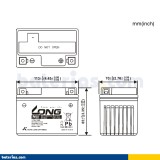 Batería Long WTZ4V 3.7Ah - 2