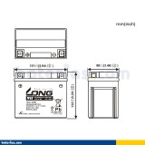 Batería Long WP12-BS 10Ah - 2