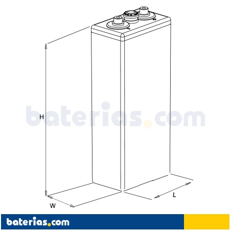 Batería Powersafe SBS XC+ 580 580Ah - 2