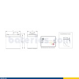 Batteria nautica Fullriver DC224-6B 6V 224Ah AGM – immagine 2