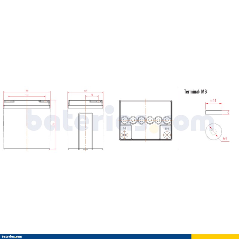 Batterie FULLRIVER DCG24-12 12V 24Ah