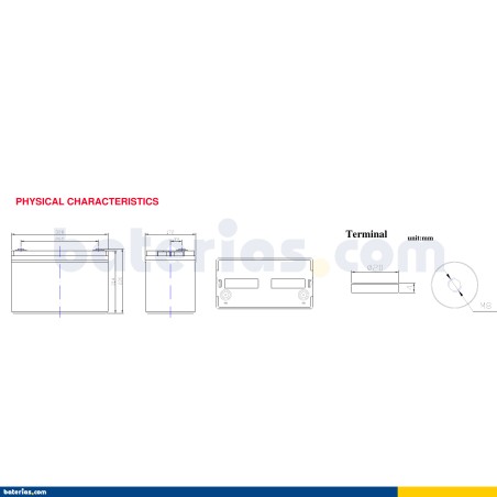 Batterie FULLRIVER HC105 12V 105Ah