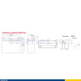Batteria FULLRIVER HC40 12V 40Ah