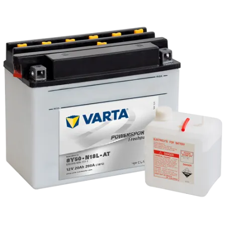 Batería Varta 520016020 20Ah 260A 12V Powersports Freshpack VARTA - 1
