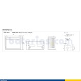 Batteria caravan Ritar RA12-145 12V 153Ah AGM – immagine 2