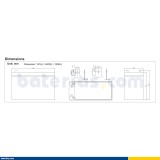 Batteria RITAR RT1270 12V 7Ah