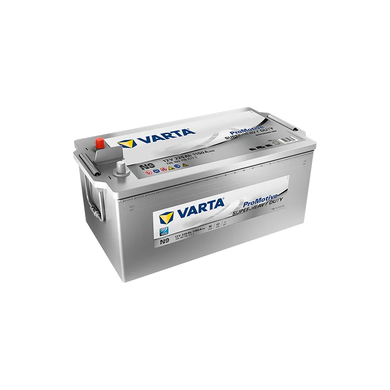Varta N9. LKW-Batterie Varta 225Ah 12V