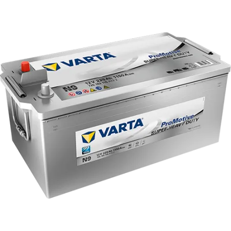 Varta N9. Batterie de camion Varta 225Ah 12V