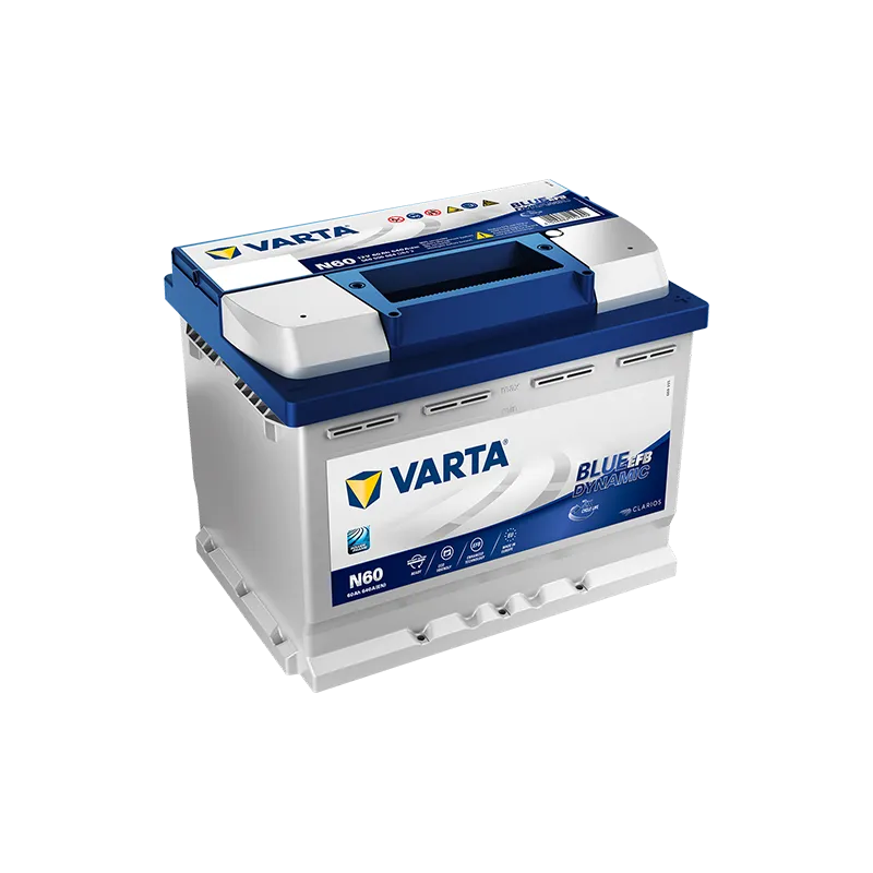 Batería Varta N60 60Ah 640A 12V Blue Dynamic Efb VARTA - 1