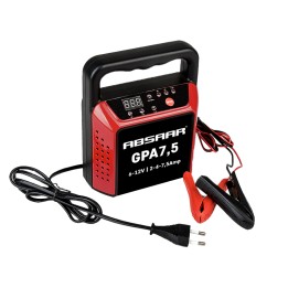 Cargador ABSAAR GPA7,5 6/12V AB100-1275 - 1