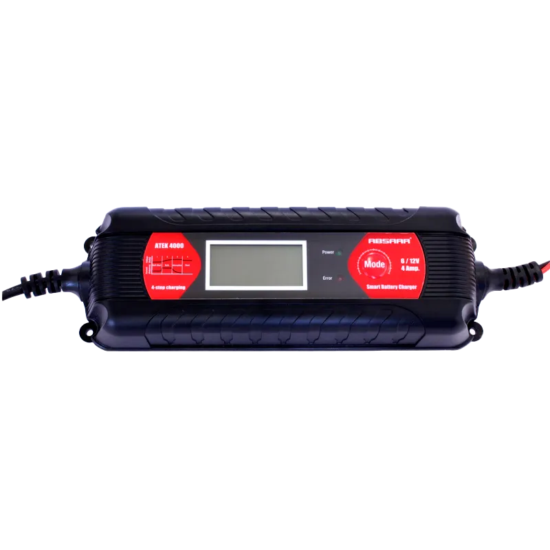 Ongehoorzaamheid Doordeweekse dagen Peuter Battery charger Atek 4000 4AMP 6/12V AB104-200
