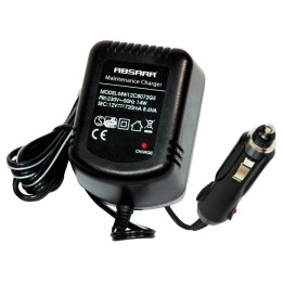 Cargador electrónico ABSAAR 0,7Amp 12V Maintenance Charger - 1