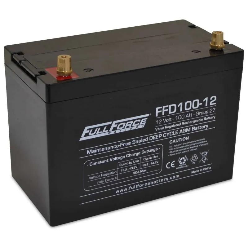 Fullriver FFD100-12. Batería Fullriver 100Ah 12V