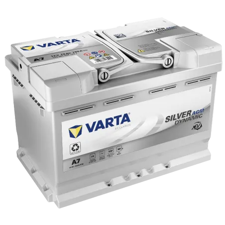 Varta A7. Batterie de voiture Start-Stop Varta 70Ah 12V