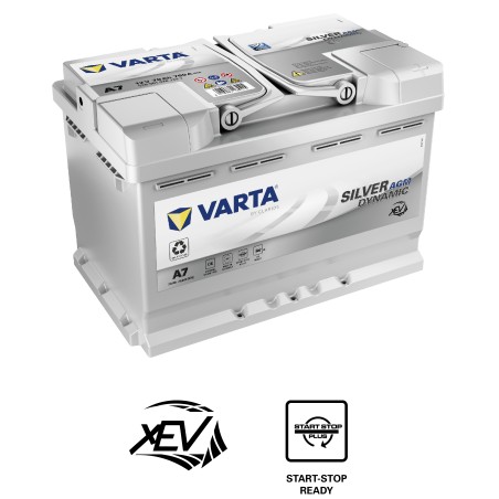 Battery VARTA A7 12V 70Ah 760A AGM