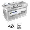 Varta A6. Batterie de voiture Start-Stop Varta 80Ah 12V
