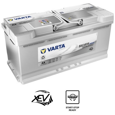 Battery VARTA A4 12V 105Ah 950A AGM