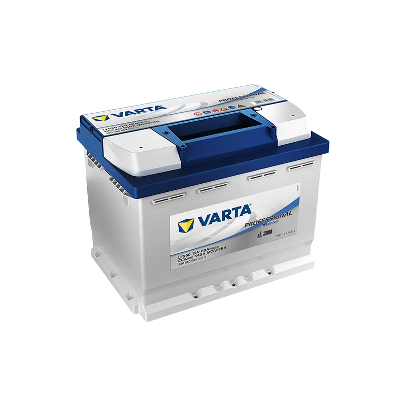 Batería Varta LFS60 60Ah 540A 12V Professional Starter VARTA - 1