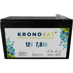Batteria 12V 7A AGM KRONOBAT - 1