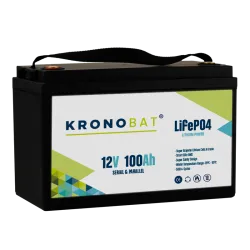 Batería Litio 12V 100Ah LifePo4 KRONOBAT - 1