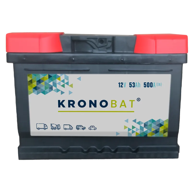 Kronobat SD-53.0. Batterie de voiture Kronobat 53Ah 12V