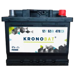 Kronobat PB-52.0. Batterie de voiture Kronobat 52Ah 12V